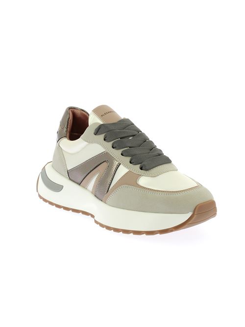 Hyde Woman sneakers da donna in tessuto beige ALEXANDER SMITH | S1D67CRMX